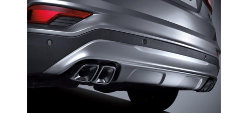 tuix dual mufflers package 2wd 4wd hyundai santa fe 2016-18